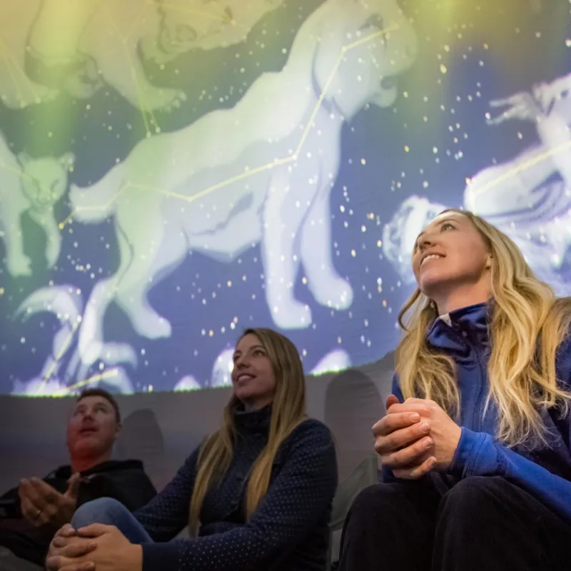 The Jasper Planetarium dome theatre