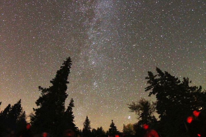 Jasper Planetarium milky way telescope tour