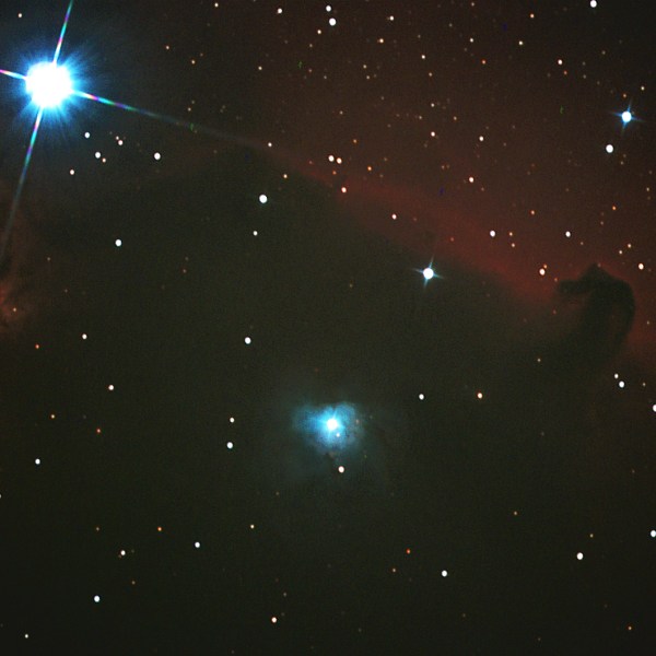 Horsehead Nebula, as seen through one of our telescopes